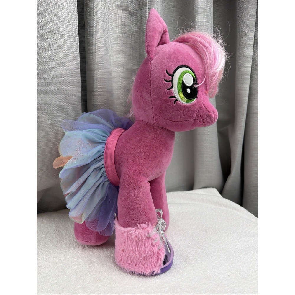 Build A Bear My Little Pony Cheerilee 16" Plush Flowers With Tutu And 1 BAB Shoe